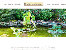 Tablet Screenshot of bedsandborders.com